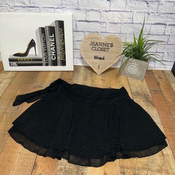 Aerie Chiffon Wrap Skirt - Picture 7 of 14